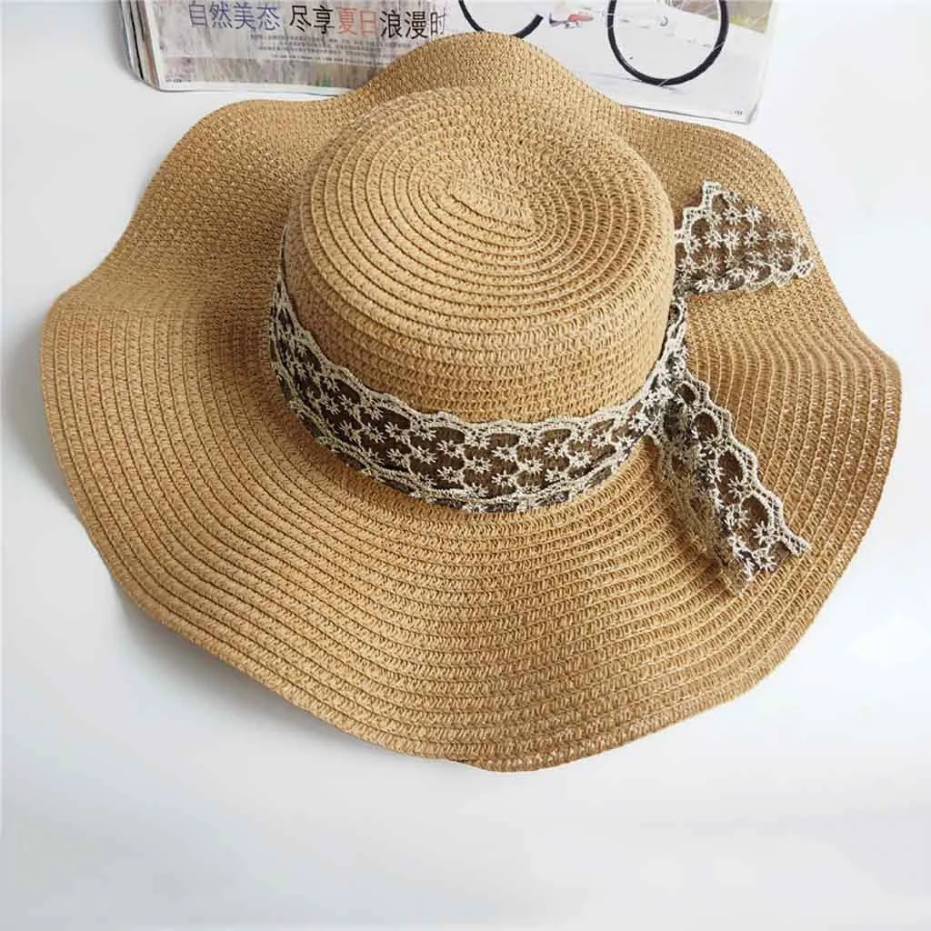 Пляжные кепки Для женщин шляпа рыбака с жемчугом ручной работы Праздничная Кепка Досуг ВС Соломенная шляпка для отдыха и Досуг Туризм