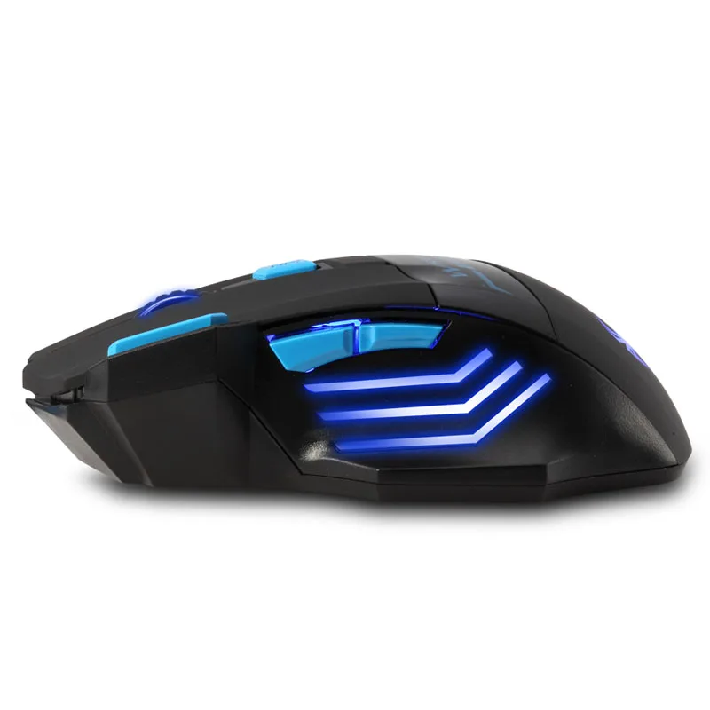 ZELOTES 2018 New Adjustable 2400 DPI Optical Wireless Mouse Gamer Mice computer mouse Gaming Mouse For Laptop PC Drop shipping
