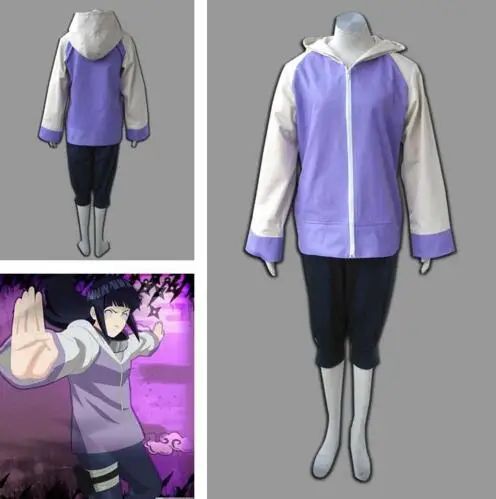 Halloween costume for font b women b font adult naruto Hyuga Hinata cosplay costumes anime clothes
