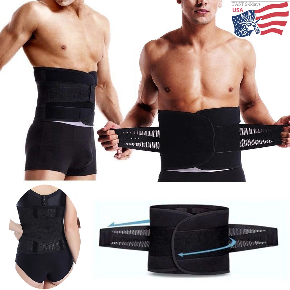 

Back Support Sport Accessories Brace back Belt Lumbar Belt Lower Back Pain Waist Double Adjust Relief Waist Support lumbar