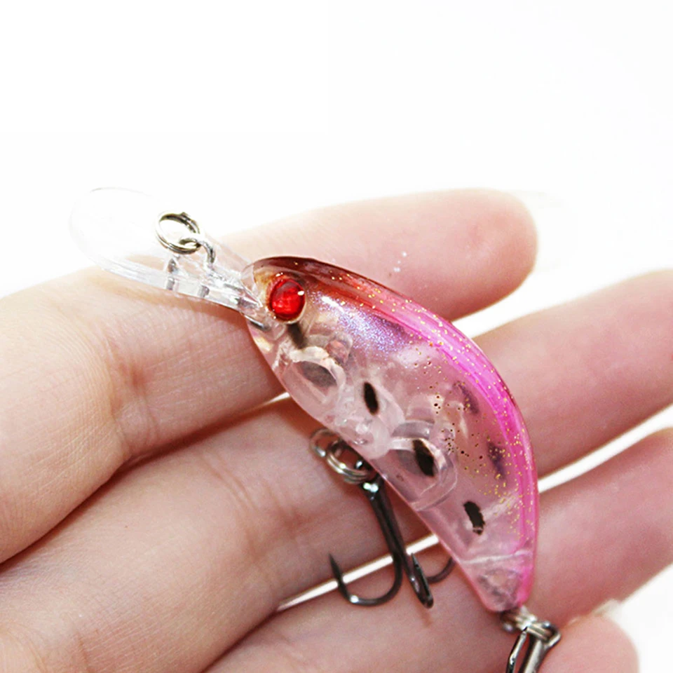 

1PCS Crankbait Hard Bait Tight Wobble Japan Slow Floating 5.5cm 3.9g lures swimbait fish japan wobbler 5 color optional