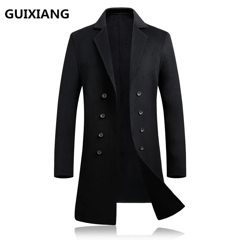 2017 mannen Smart Casual dubbelzijdig wollen trenchcoat jas mannen double-breasted jassen jassen wol mannen windscherm 2017 mannen Smart Casual dubbelzijdig wollen trenchcoat jas mannen double-breasted jassen jassen wol mannen windscherm