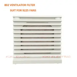 White Plastic FB-802 window-shades Ventilation Filter , Axial Fan Filter suit for 92*92*25mm Fan , Electric Cabinet  Filter net