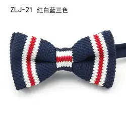 Новый корейский вязаный галстук-бабочка мужской вязаный лук вечерние свадебные банты галстук жениха Мужские Твердые Галстук для мужчин