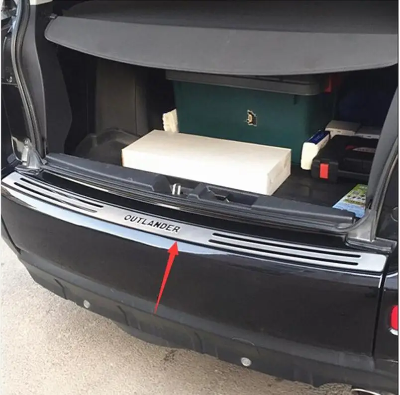 

High quality stainless steel Rear bumper Protector Sill for 2006 2007 2008 2009 2010 2011 2012 Mitsubishi Outlander