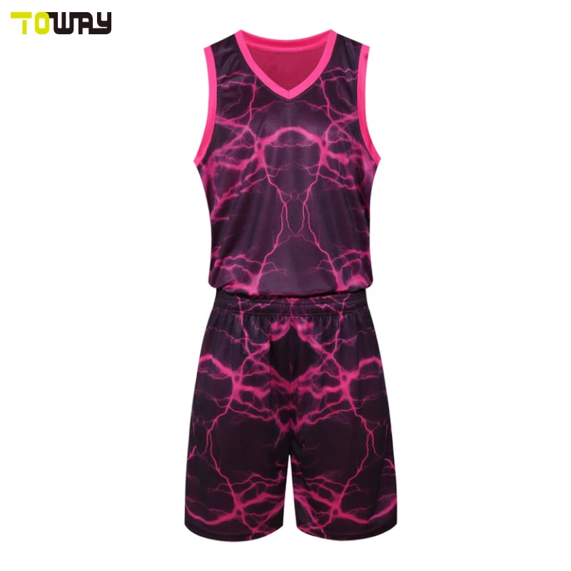 plain pink basketball jersey