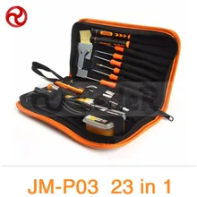 JAKEMY 23 в 1 Основной Сварочный Инструмент Установить Смартфон Ноутбук Precision Электронный Паяльник Пайки Набор Инструментов
