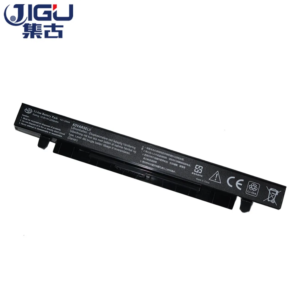 JIGU 4 ячеек Аккумулятор для ноутбука Asus R409V R510C R510D R510E R510L R510V X450C X450L X450V X452C X452E X550C X550CA