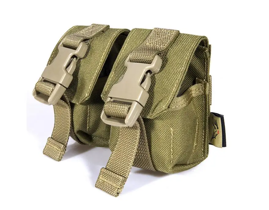 FLYYE MOLLE с двойным ароматизатором мешочек для гранаты Военная Сумка кемпинга