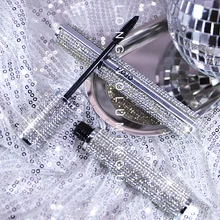 HOJO блестящая Алмазная тушь для ресниц, удлиняющая, быстро сохнет, хорошее качество, длинные черные ресницы, 3D макияж для глаз