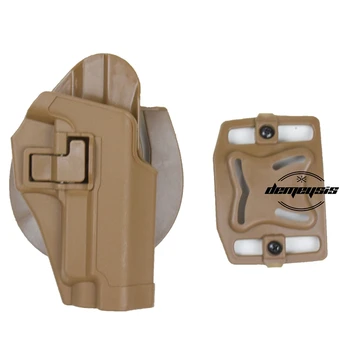 

Good Quality Quick Tactical Gun Holster Right & Left Hand Paddle Pistol Holster for SIG Sauer 220 228 229 P226 Black Tan