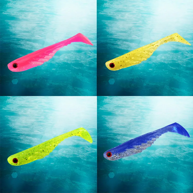 

6PCS 2.8g 6cm Lures Fishing Lures 3D eys Artificial soft Fishing Baits Cannibal Fishing Fish Soft Lures Shads fishing lure soft