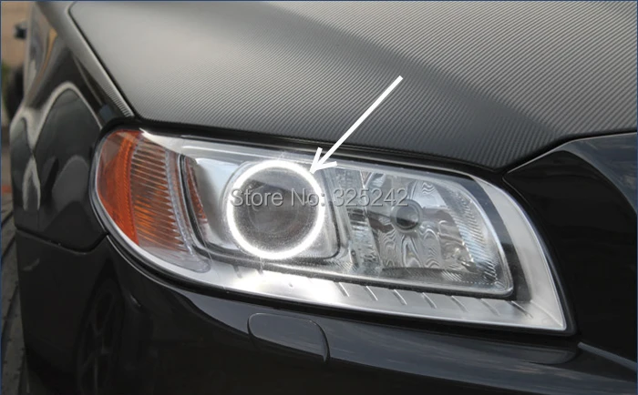 RGB angel eyes Volvo S80 S80L 2012 2013 2014 2015(8)