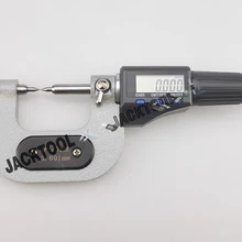 0-25 мм 0.001 мм Цифровой двойная точка Вне микрометр две точки цифровой микрометр