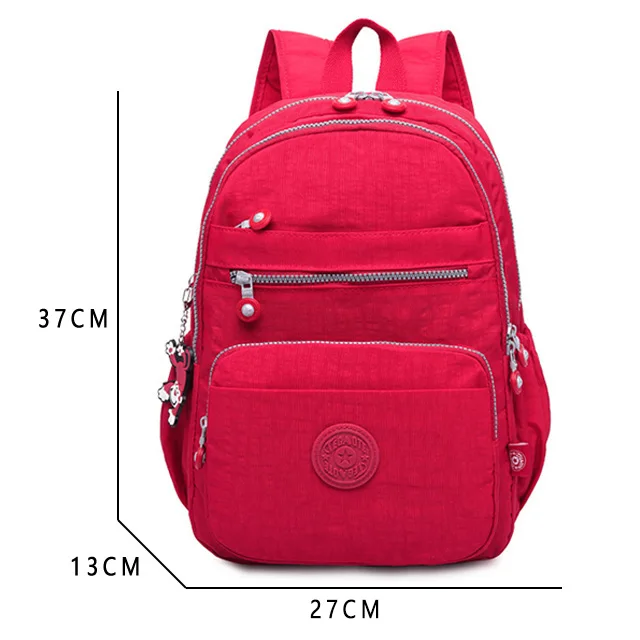 Женские рюкзаки, новая мода, мини-рюкзак, Женский школьный рюкзак, Mochila, повседневные школьные сумки для девочек-подростков, рюкзак Sac A Dos - Цвет: Red