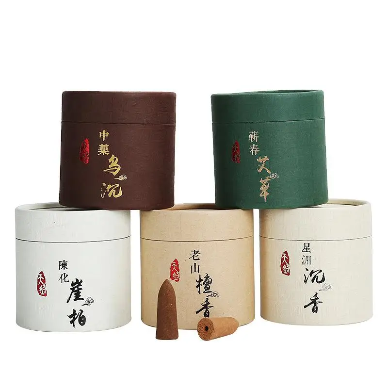 60 шт./кор. настоящий Сандал курильница для благовоний конусы ручной работы Пули Форма башня для благовоний помочь сна благовоний отогнуть комаров