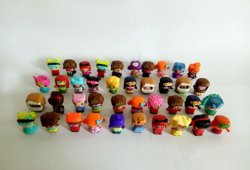 10 шт./компл. 2 5 см Mixie Mini Pinypon Ароматизированная экшн фигурка кукла из ПВХ lalaloopsy