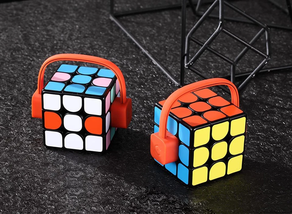 Xiaomi GiiKER Smart Super Rubik's Cube учится с забавным bluetooth-соединением распознавание идентификация интеллектуальная развивающая игрушка