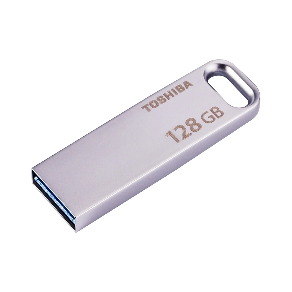 Toshiba U диск 32G 64G 128G USB 3,0 U363 серебристый(металлический USB флэш-накопитель) диск памяти внешний накопитель