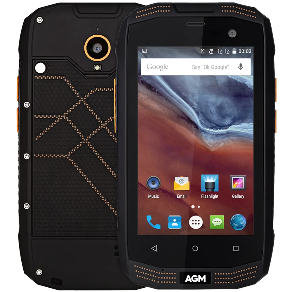 bilder für Original AGM A2 Rio 4G Smartphone 4,0 zoll Android 5.1 MSM8909 Quad Core 1,1 GHz 2 GB + 16 GB IP68 Wasserdicht OTG Funktion Handys bilder für Original AGM A2 Rio 4G Smartphone 4,0 zoll Android 5.1 MSM8909 Quad Core 1,1 GHz 2 GB + 16 GB IP68 Wasserdicht OTG Funktion Handys