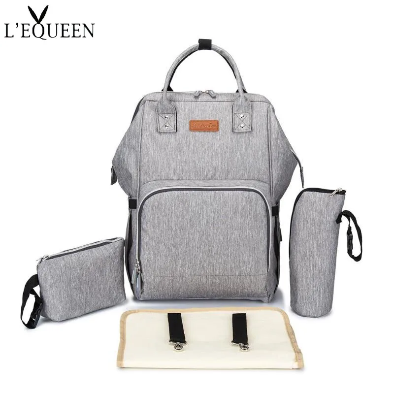 

Brand 5pcs/set USB Mummy Diaper Bags Large Capacity Nursing Bags Outdoor Father Handbag Baby Care Travel Waterproof Diaper Bag