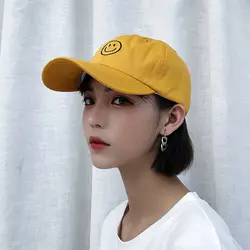 Casquette Femme 2018 корейский Ulzzang Harajuku Повседневное прекрасный Бейсбол Кепки для Для женщин шляпа летняя уличная прилив Snapback Шапки пары