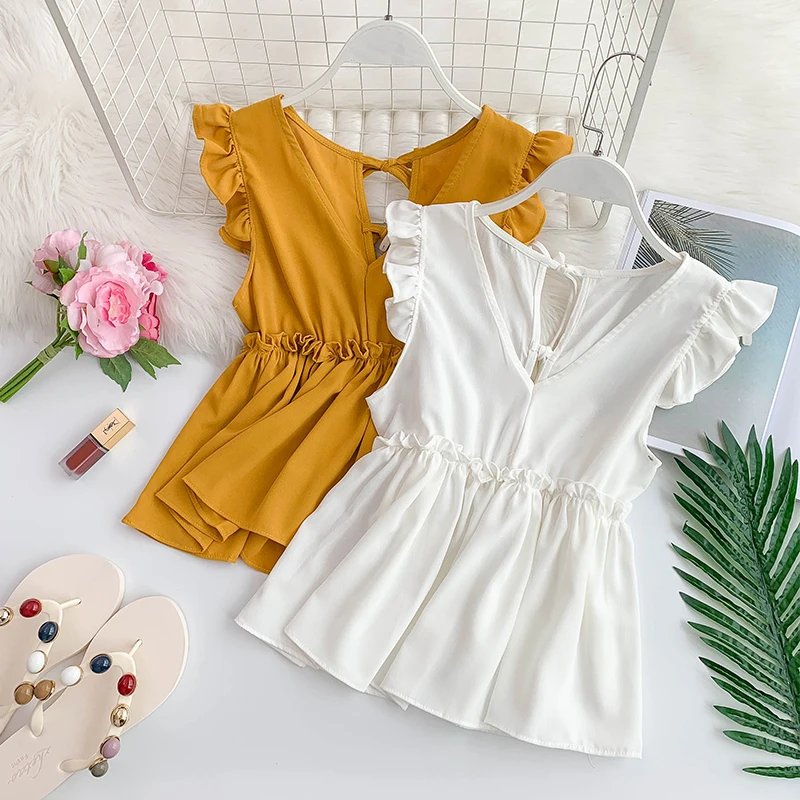 

2019 new fashion women's blouse shirt V-neck blusas