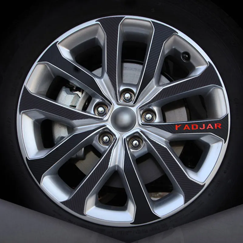 Автомобильные аксессуары для RENAULT KADJAR 2016 2017 черное углеродное волокно виниловое