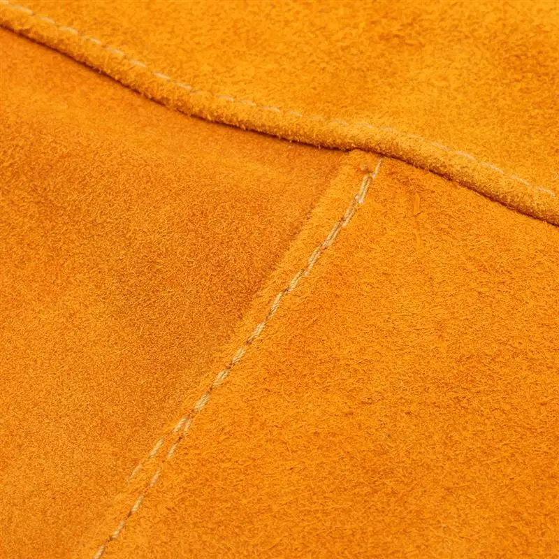 Cowhide Leather Welded Apron Thickened and Big Size Welder Protective Apron Cowhide Protective Safety Apron