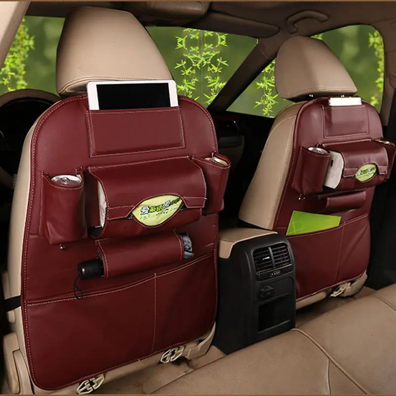 Новая сумка для хранения на сиденье автомобиля Висячие Сумки автомобильное сиденье задняя Сумка автомобильный продукт многофункциональный ящик для хранения автомобиля