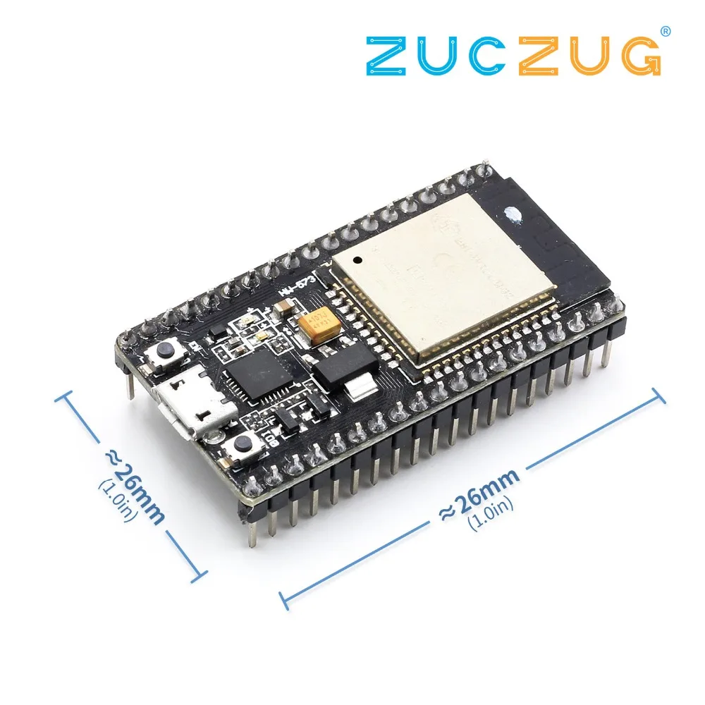 

ESP32 Development Board WiFi+Bluetooth Ultra-Low Power Consumption Dual Cores ESP-32 ESP-32S Board