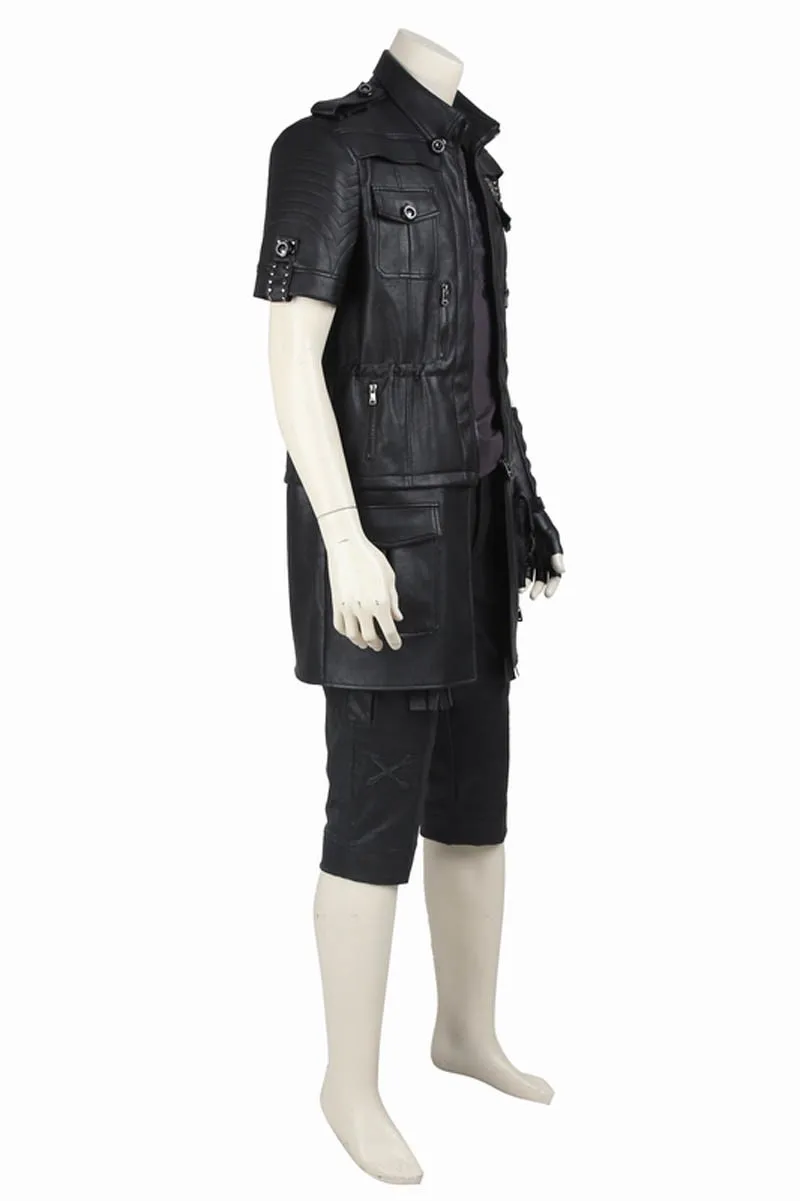 Final Fantasy XV ноктис люцис кэлум Косплей Костюм Хэллоуин Униформа футболка+ куртка+ брюки на заказ