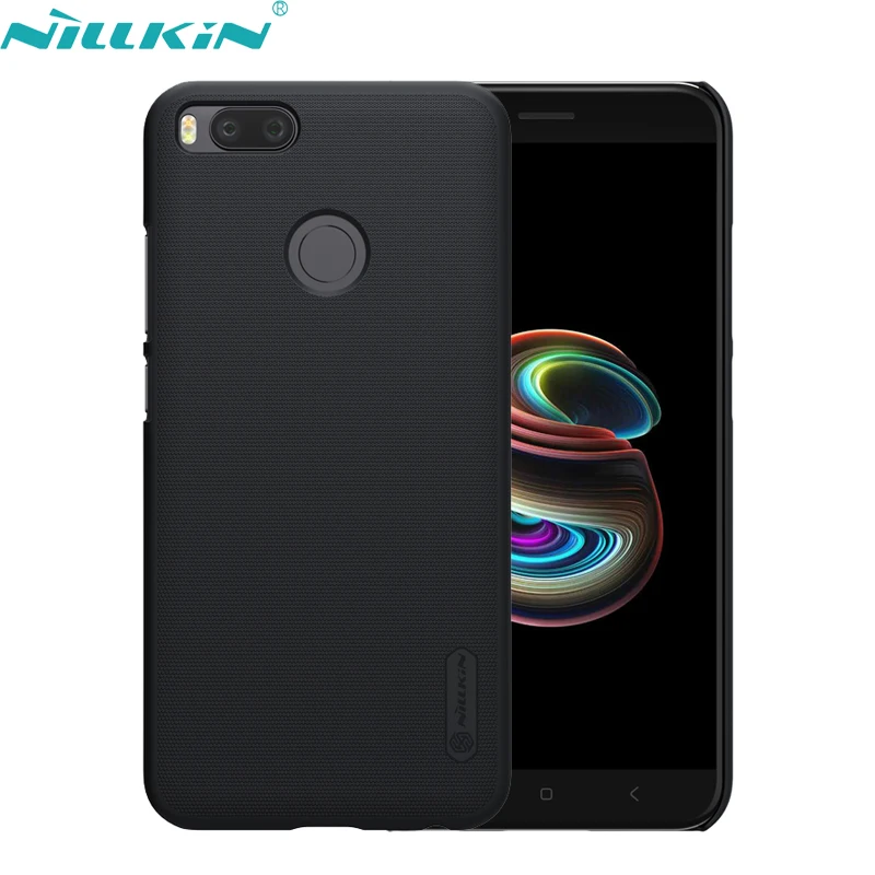 

For Xiaomi Mi5X Case 5.5'' Xiaomi 5X Mi 5X Cover NILLKIN Hard PC Shell Frosted Back Cover Mobile Phone Cases & Screen Protector