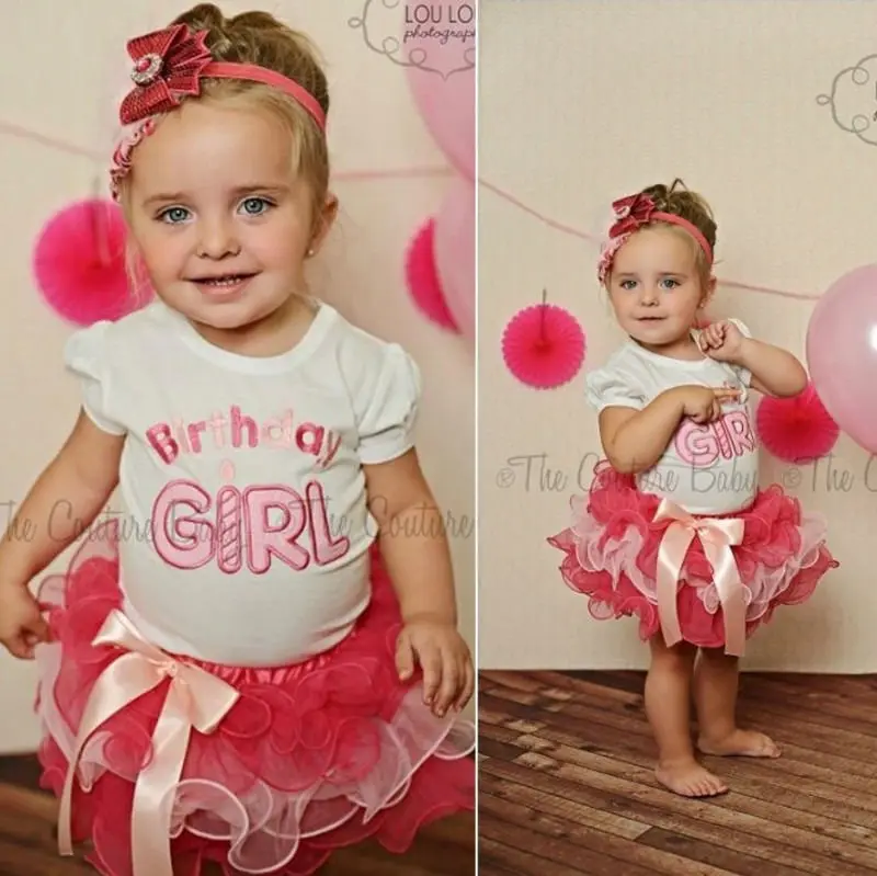 Новые модные милые комплекты одежды для маленьких девочек милый детский летний