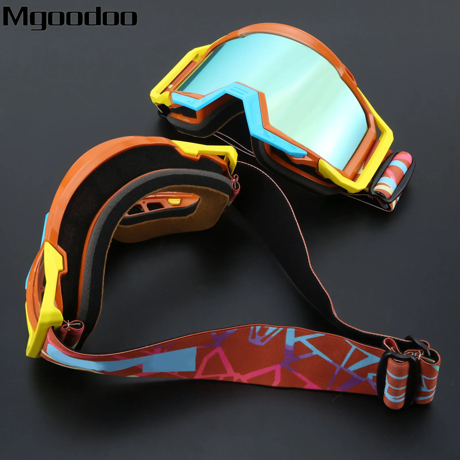 Mgoodoo мотокросса, очки для мотокросса, спортивные, мотокросса, внедорожные, грязеотталкивающие, гоночные очки, анти-ветрозащитные очки, очки