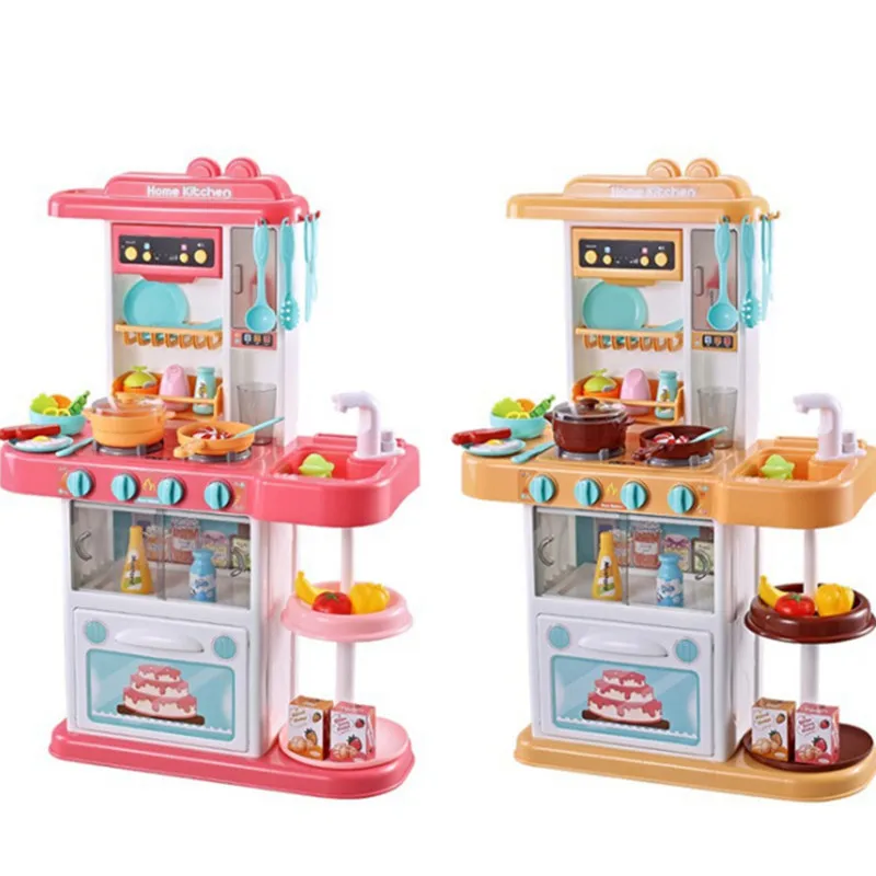 4950 Plastic Cooking Playset Kitchen Toys Light Up Birthday Gifts Pretend Play 