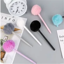 1 шт., разноцветная гелевая ручка с милой пандой, плюшевая ручка, школьные милые офисные принадлежности, Новые Креативные подарки для девочек, Подарочные инструменты для письма