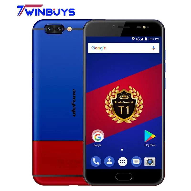 Ulefone T1 двойной сзади Камера мобильного телефона Оперативная память 6 ГБ +