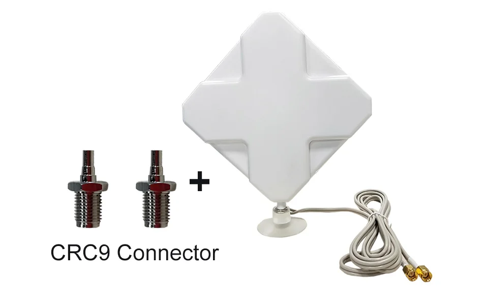 5 шт. Eoth 4 г LTE антенна SMA 2 м 4 г Antena 35dBi 2* SMA разъем для 4 г модем маршрутизатор повторитель+ SMA мама К CRC9 разъем