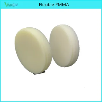 

2pcs CADCAM System Dental Milling Dental Flexible Acetal PMMA Blank OD 98mmx14mm