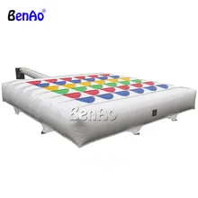 S338 BENAO Бесплатная доставка гигантские надувные шахматы Надувные Мега игру Твистер с заказной размер для наружного игры