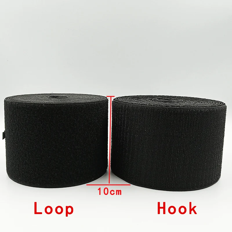 

1Meter Black Hooks And Loops ( no glue ) DIY Clothing Self Adhesive Medical Use Fastener Sewing Accessories