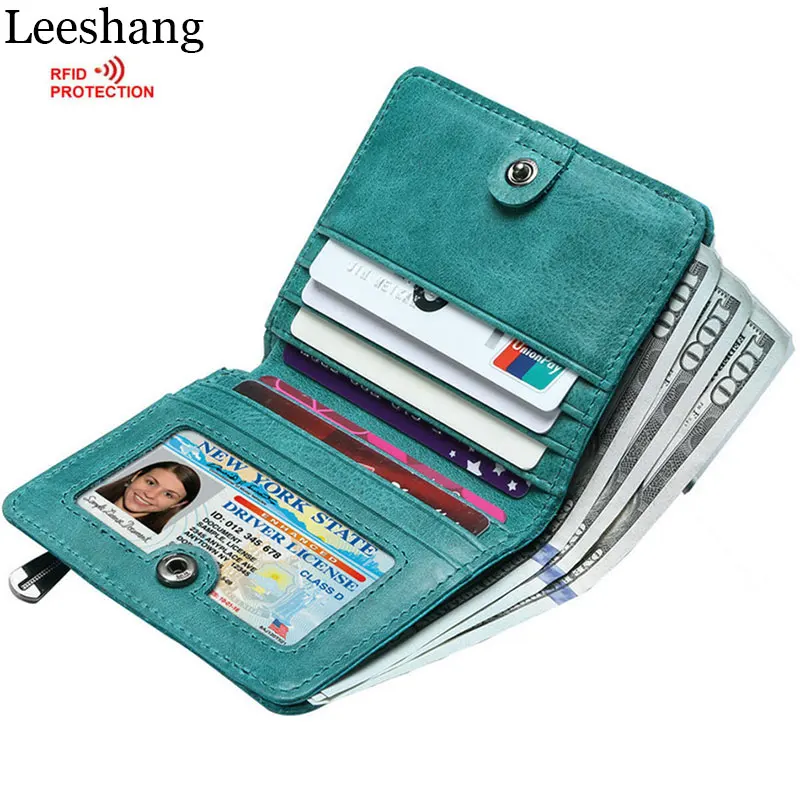 Buy Leeshang Women Wallets Genuine Leather Small