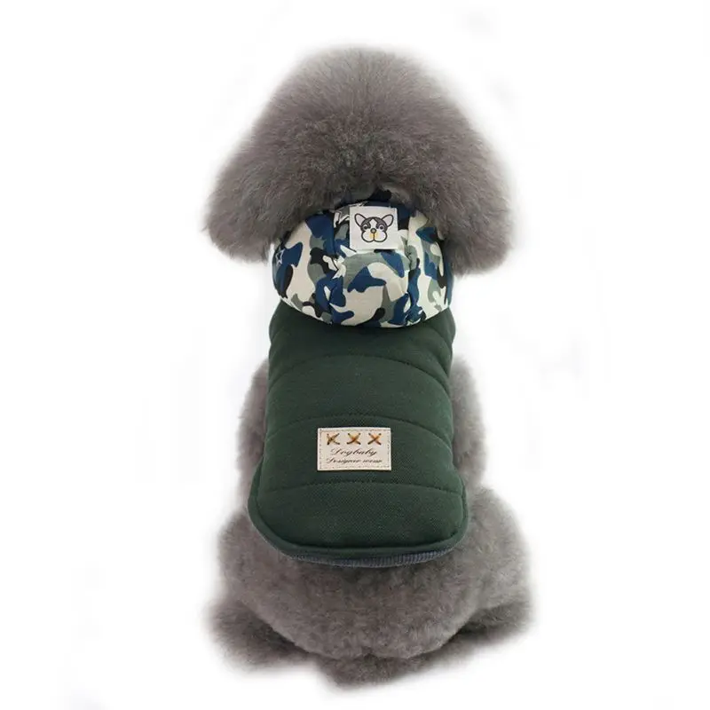 

Pet Dog Clothes Waterproof Warm Down Hoodies Jacket