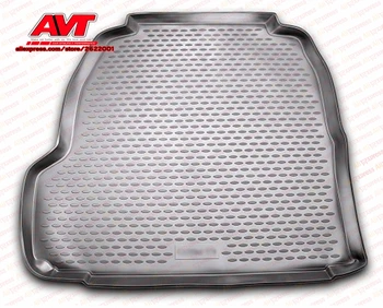 

Trunk mats for Cadillac CTS 2007- sedan 1 pcs rubber rugs non slip rubber interior car styling accessories
