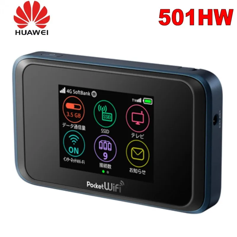 Разблокированный huawei Карманный 501HW ТВ 4g wifi роутер мини 5g wifi роутер с слотом для sim-карты