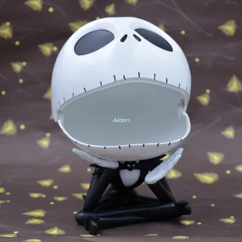 

7" The Nightmare Before Christmas Jack Skellington Storage BOX Decoration Birthday Gift Vinyl Action Figure Toy BOX 18CM B1615