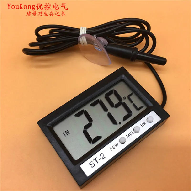 

ST-2 high definition LED Digital Thermometer Professional Temperature Tester Digital LCD Temperature Device Range -50 to 70C