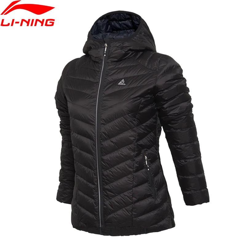 

Li-Ning Women Outdoor Short Down Jacket ATProof Smart Waterproof Warm Keep Comfort LiNing Winter Jackets AYML014 WWY373