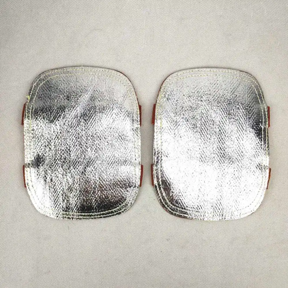 Welding Gloves' Pad High Heat Protection Pad Aluminized & Cowhide Leather Anti Flame Stitching Welding Pad Welding Gloves' Pad High Heat Protection Pad Aluminized & Cowhide Leather Anti Flame Stitching Welding Pad